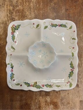 TRACY PORTER Sweet Tidings 1 Piece Chip & Dip
